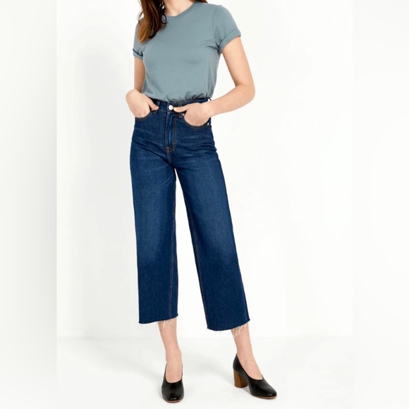 Frank & Oak Nina Wide Leg Jeans - Picture 1 of 3